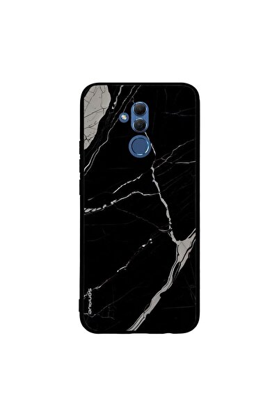 OEM Θήκη Sonique Marble Series για Huawei Mate 20 Lite Μαύρο