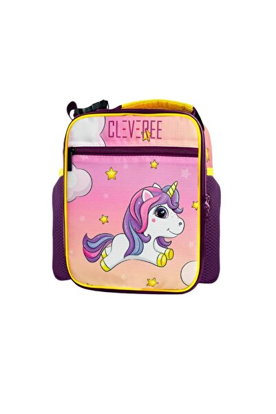 CLEVEREE Kids Lunch Bag - Pinky Unicorn