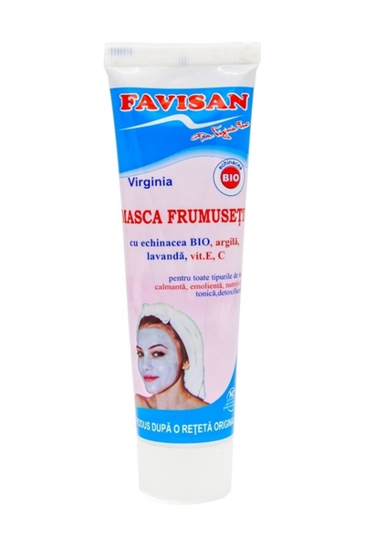 Favisan Echinacea Virginia clay beauty mask 100ml