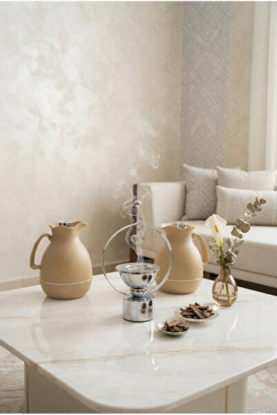 Generic Luxury Tea & Coffee Serving Set with Thermos and Incense Burner - Ele...