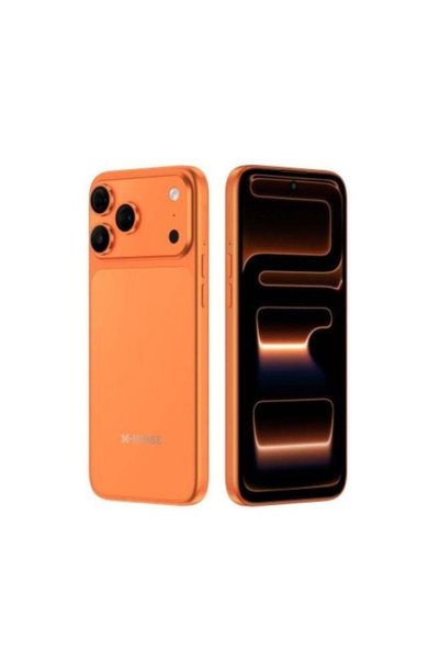 M HORSE هاتف M-HORSE M17 Pro Max بنظام أندرويد 4G، شاشة 6.6 بوصة عالية الدقة، ذاكرة وصول عشوائي 12 جيجابايت، تخزين 128 جيجابايت، تقنية NFC، بطارية 5000 مللي أمبير، كاميرا 32 ميجابكسل - لون برتقالي