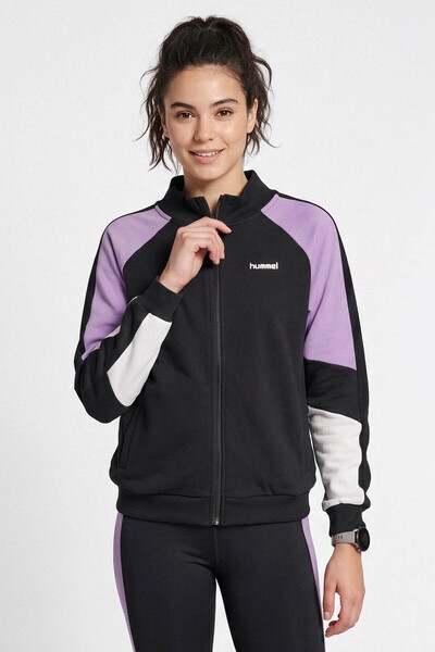 hummel Hmldına Zıp Jacket Kadın Ceket 922539-2001 BLACK