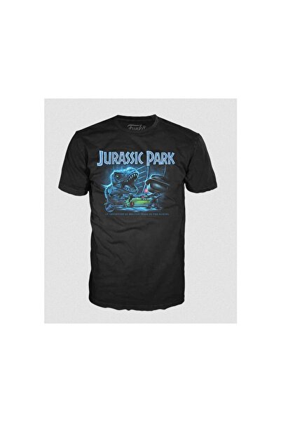 Funko Ποπ! Μπλουζάκι: Jurassic Park - T-Rex με Τζιπ (L)