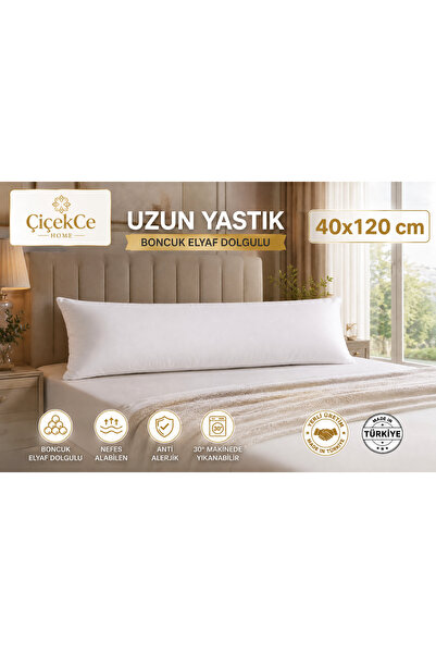 Çiçekce Home evinize renk katar Yastık uzun yastık 40x120 cm dekoratif çok am...