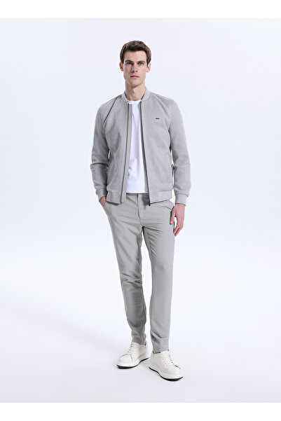 ALTINYILDIZ CLASSICS Gri Erkek Slim Fit Pantolon ACE001252541_AYE