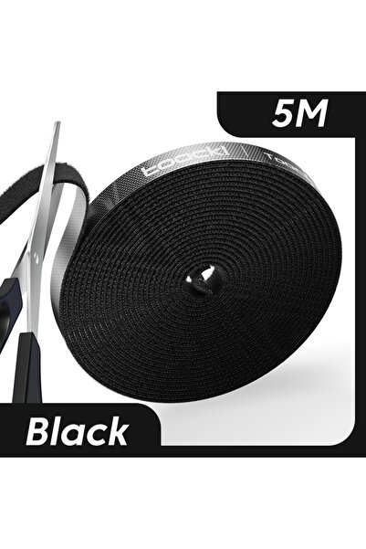 Choice toocki Free Cut 5M Black Toocki Cable Organizer Cable Management Teara...