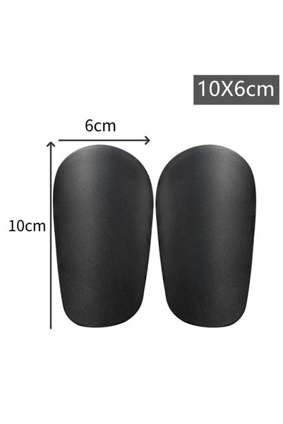 Choice 1 Pair Black 10x6cm 1-20Pair Shin Pads Wear-resistant Shock Absorbing ...