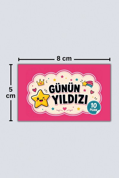 Metranya Günün Yıldızı Başarı Kartı 100 Adet, Öğrenci Motivasyon Kartları Takdir Kartı Ödül Kartları Öğrenci Başarı Kartı Öğrenci Hediye Kartı Ders Çalışma Teşvik Kartı Çocuklar İçin Motivasyon Kartı Seti