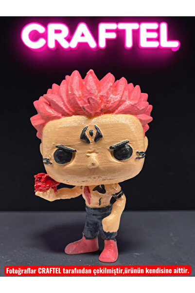 CRAFTEL Jujutsu Kaisen Ryomen Sukuna Funko Pop Tarzı 10 cm Figür - Hediyelik ...