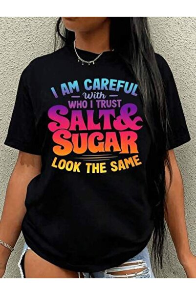 kai22 Women's‑Shirt Women's Fun Short Sleeve-Shirt 'I Carefully Choose People...