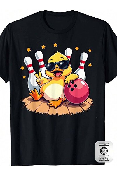 21JNRY Men'S Plus Size Men' & Women' Retro T-Shirt - Cute Fashion Glasses Duc...