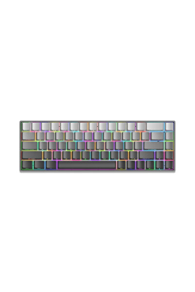 white shark NUNCHAKU Wired Gaming Keyboard, Full Anti-Ghosting, RED Switches,...