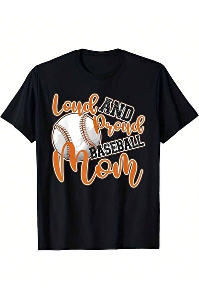 21JNRY Loud And Proud Mom T-Shirt - Women's Unisex Soft 100% Cotton Tee With ...