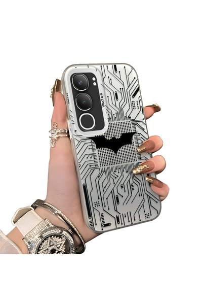 ucuc Vivo Y19S 4G/Y19S Pro Compatible Hard Acrylic Back Silicone Edge Lens Pr...