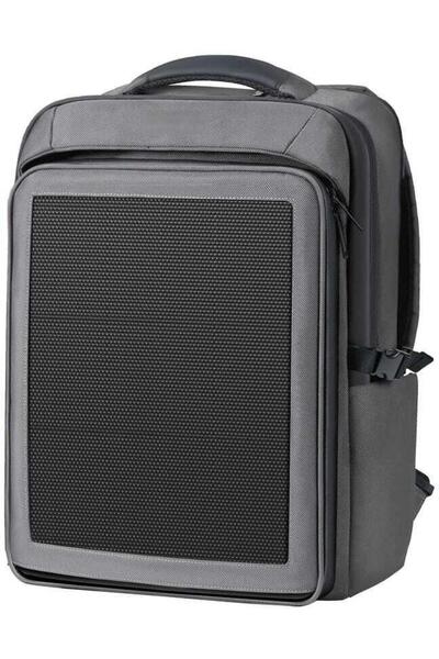 Platinet NorthFinder PTOSB30W Solar Panel Backpack, 30 W, 20-35 L (Black)