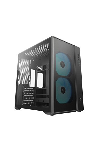 Deep Cool DeepCool CG590 MESH 2F Θήκη Η/Υ, Mid Tower, Σκληρυμένο Γυαλί (Μαύρο)