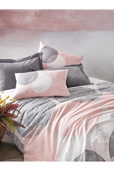 online kapsulavm avm alışveriş Double Bed Linen Set Leron Gray