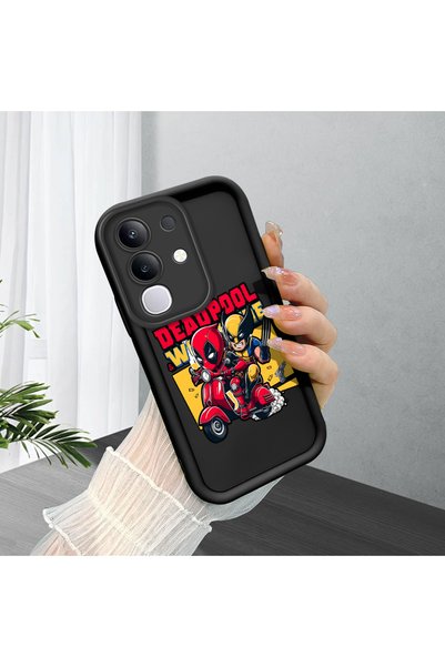 ucuc Vivo Y29 4g(V2434) Compatible Black Silicone Case Shockproof with Camera...