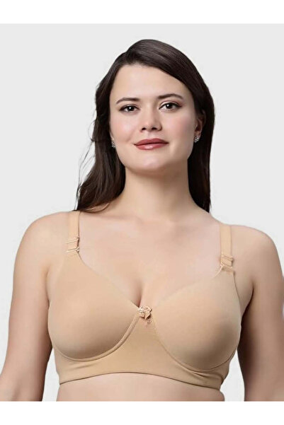 LAZZYCAT By Styli Nude Everyday Light Padded Bra