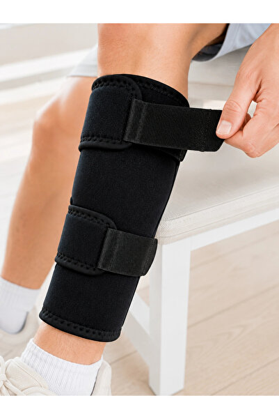 Generic Brand Sports Calf Support Device with Adjustable Band, Black