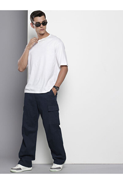 The Indian Garage Co By Styli Men Relaxed Fit Mid Rise Cargo
