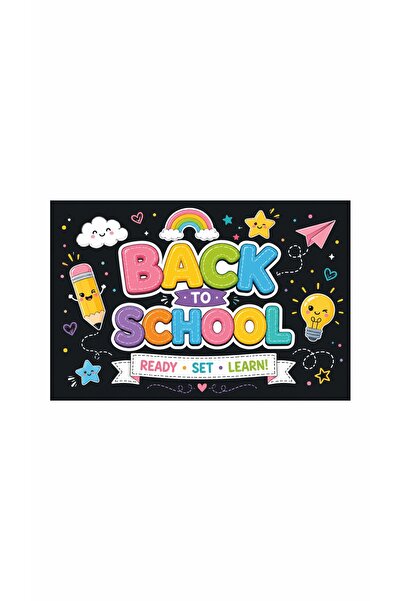 Gokco Back To School Sınıf Öğrenci Okul Arka Fon Hatıra Afişi Branda Vinil Ba...