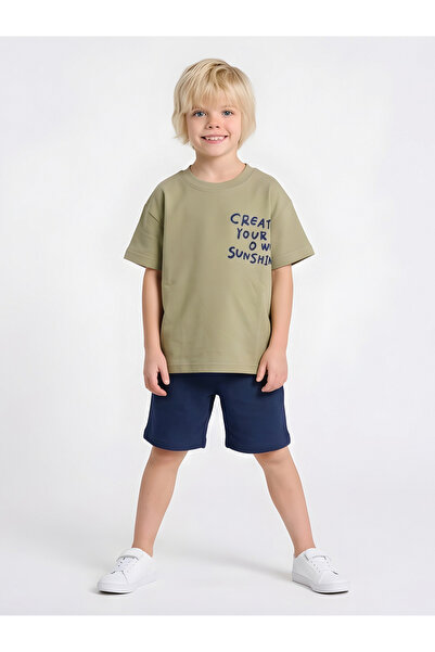 JUNIORLOOM By Styli Boys Printed Oversized T-Shirt