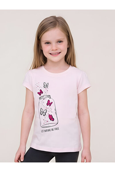 JUNIORLOOM By Styli Girls Regular Fit Graphic T-Shirt