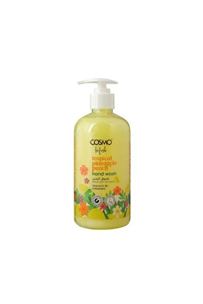 Cosmo Be Fresh Tropical Pineapple Punch Hand Wash 500ml, Vitamin E + B5 & Alo...