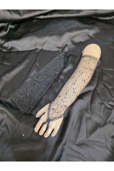 Qrsln Amaris Sparkling Sequined Girl's Sharmaran Gloves