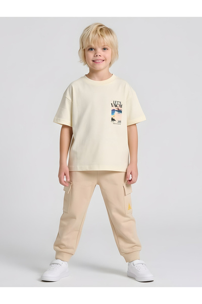 JUNIORLOOM By Styli Boys Oversized Graphic T-Shirt