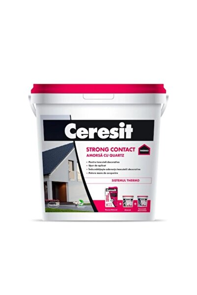 Ceresit Grund de cuarț Strong Contact, interior/exterior, 8 kg
