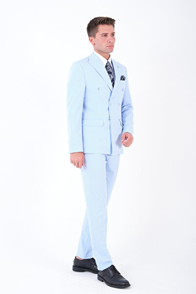 The Tailor Classics Men's Double-Breasted Suit - Men's Jacket and Pants