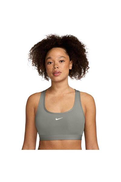 Nike Γυναικείο Αθλητικό Σουτιέν Προπόνησης Swoosh Ελαφριάς Υποστήριξης Χωρίς ...