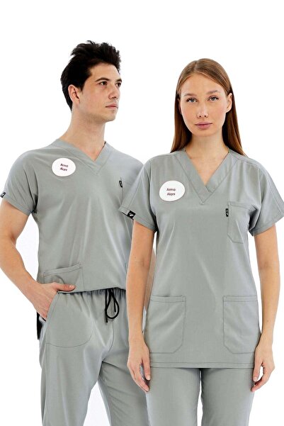 Çatı Medikal Basic - Uniformă pentru Servicii Tehnice Lycra Scrubs (Unisex) (...