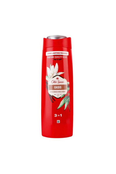 Old Spice Αφρόλουτρο για Άνδρες - Oasis Bodysuit - Πλύσιμο Μαλλιών και Προσώπ...