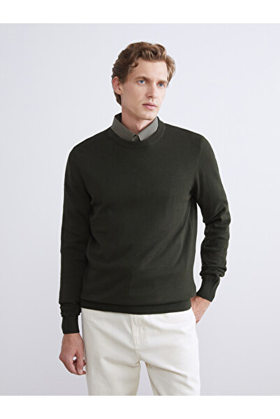 LC Waikiki Esvab • Modern & Distinctive Zero Roba Collar Men's Knitwear Sweater