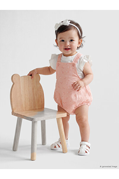 LC Waikiki Lcw Baby Printed Baby Girl Salopet $1 Set