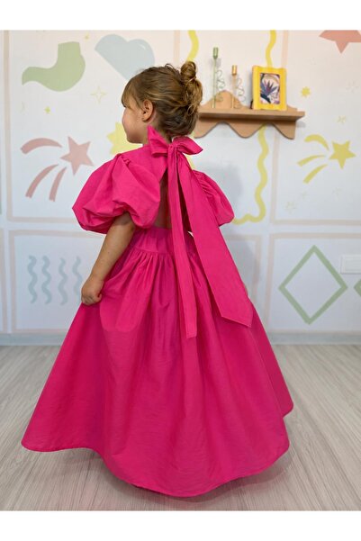 Balerinikizler Baby&Kids Girl's Dress with Ribbon Detail - Pink