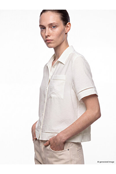 LC Waikiki Esvab • Modern & Distinctive Short Sleeve Women's Shirt