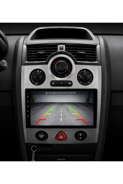 Navigold RENAULT MEGANE 2 ALT KONSOL 9" ANDROID MULTİMEDYA 4 GB RAM / 64 GB HAFIZA CARPLAY