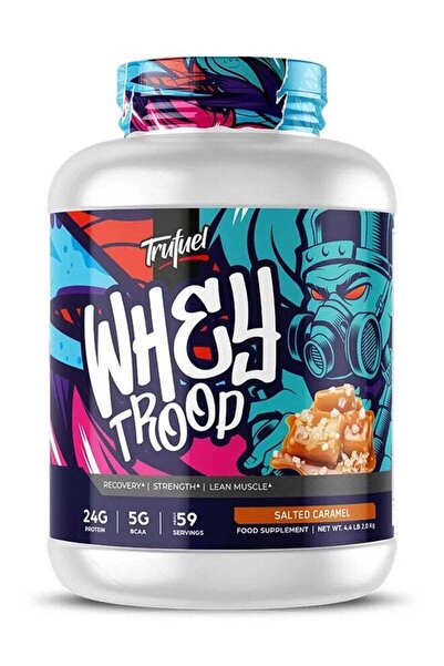 Trufuel Whey Troop Protein - 4Lb, Salted Caramel Flavour