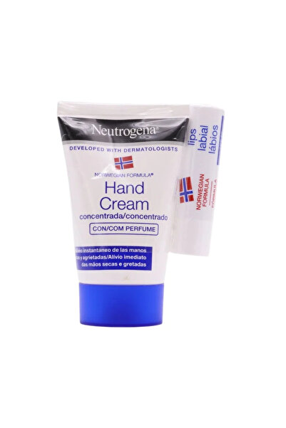 Neutrogena Cremă concentrată de mâini 50ml + Balsam de buze