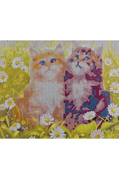mentaş grup Beaded Tapestry Stone Board Diamond Painting Mosaic Picture Set S...