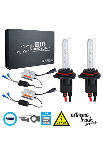 GloboStar® GloboStar HB3 9005 XCB Line KIT Βασικός Φωτισμός Φορτηγών 3ης Γενι...