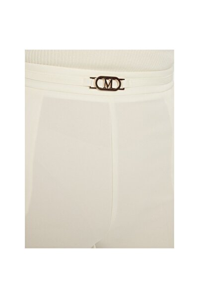 Guess Pantaloni de damă din material textil 5RGB027115A Crem