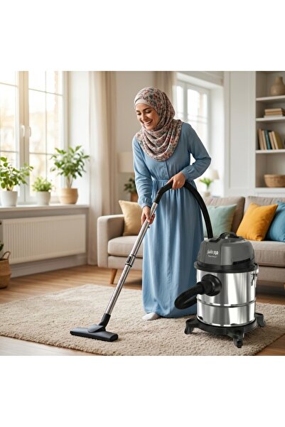 Gearne مكنسة كهربائية هوم ماستر جاف رطب 20 لتر 1200 واط