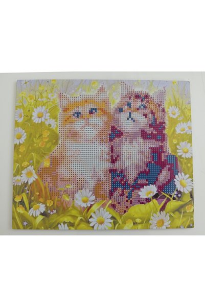 mentaş grup Beaded Tapestry Stone Board Diamond Painting Mosaic Picture Set Sizes 21X25 for Children