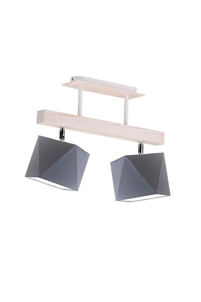 OEM Lampă de tavan tip loft ASTIR - Oțel Alb/Gri