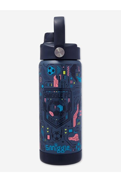 SMIGGLE PowerPlay Paslanmaz Çelik Yalıtımlı İçecek Şişesi 550 ml